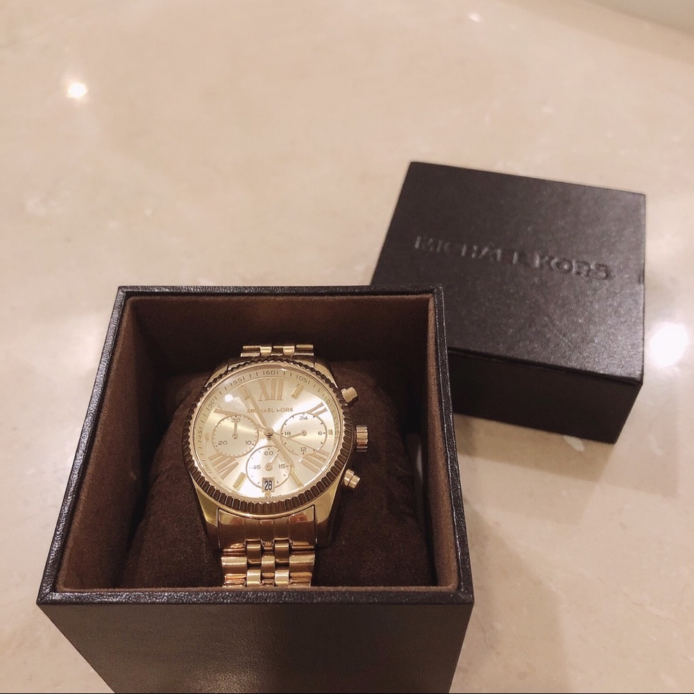 Michael Kors Gold Watch 38mm